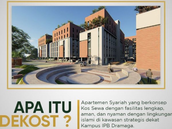 Apartemen Dramaga Riverside - Kost Syariah Pertama dan Terbesar di Indonesia