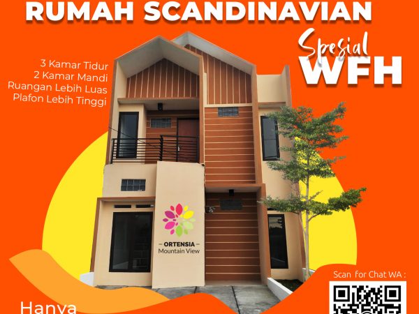 Mengenal Rumah Scandinavian Spesial WFH di Ciomas Bogor