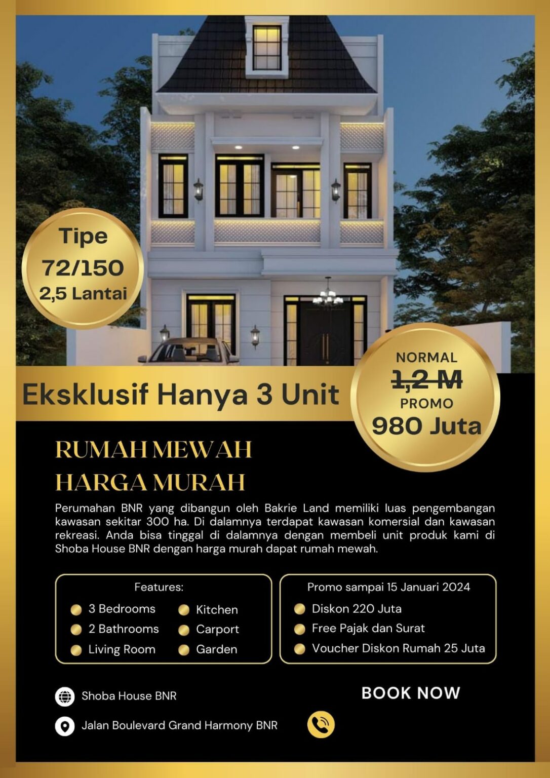 Jual Rumah Mewah Harga Murah Di Bogor Nirwana Residence (BNR) - Rumah ...