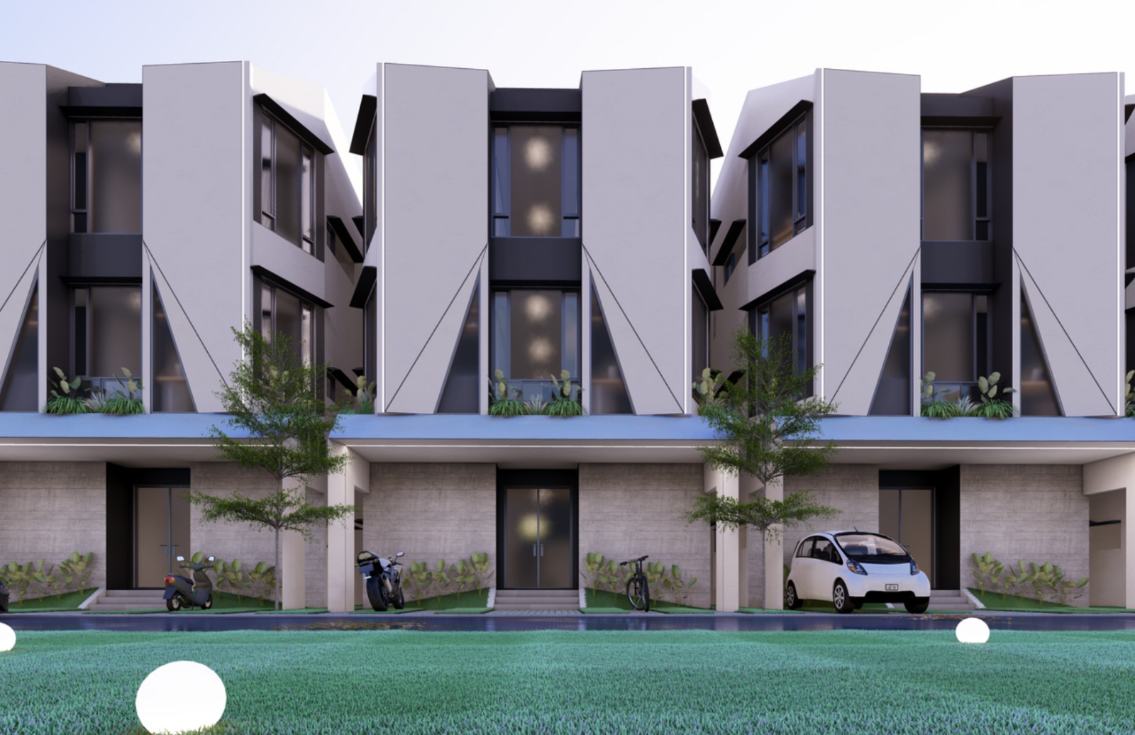 desain rumah kost masuda stylish dorm