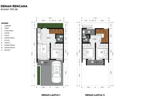 spesifikasi rumah di shoba land bogor
