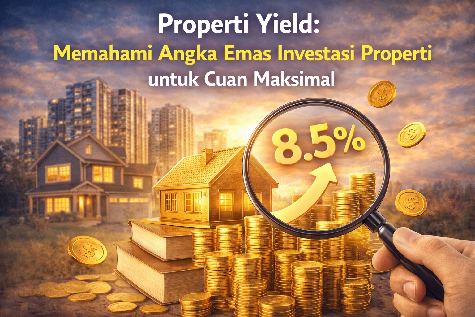 Properti Yield - Memahami Angka Emas Investasi Properti untuk Cuan Maksimal